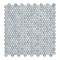 Andova Tiles SAMPLE- Honoro Straight Edge Glass Mosaic Tile SAM-ANDHON809 - alternate 1